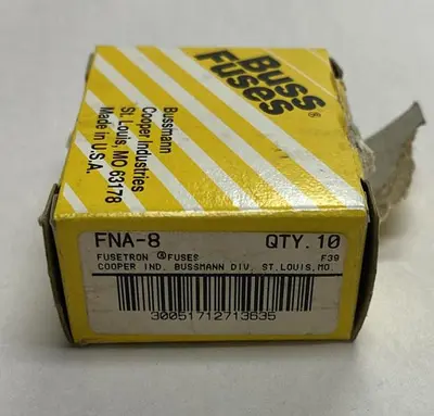 New | in-Stock COOPER BUSSMANN FNA-8 Miscellaneous Equipment (Electrical & Power) | Surplus Asset Holdings #1189333
