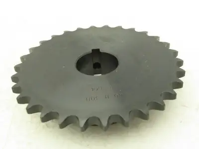 Finished Bore S40 B 30H Roller Chain Sprocket 30 Tooth #40 1-1/4"ID Lot of 2