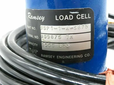 NEW RAMSEY USP1-1-A-S675 LOAD CELL 1000 LBS USP11AS675