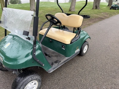 (1) 2017 E-Z-Go golf cart with a Kawasaki gas engine, model 625111G01, does not include Club canopy ...