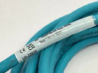 New | in-Stock Turck Ethernet Cordset Male M12 To RJ45 5m U2-22610 Cable & Wire Michigan US | Maverick Industrial Sales #1393114