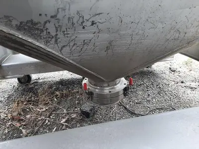 Bin, 25 CF, S/st, Tote, 190 Gallon, FLO-BIN, C/B #S743596