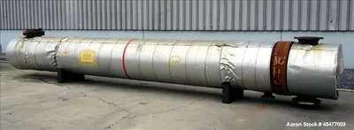 Used Heat Transfer Systems U-Tube Shell and Tube Heat Exchanger | 4,749 Sq Ft | High-Efficiency Industrial Unit