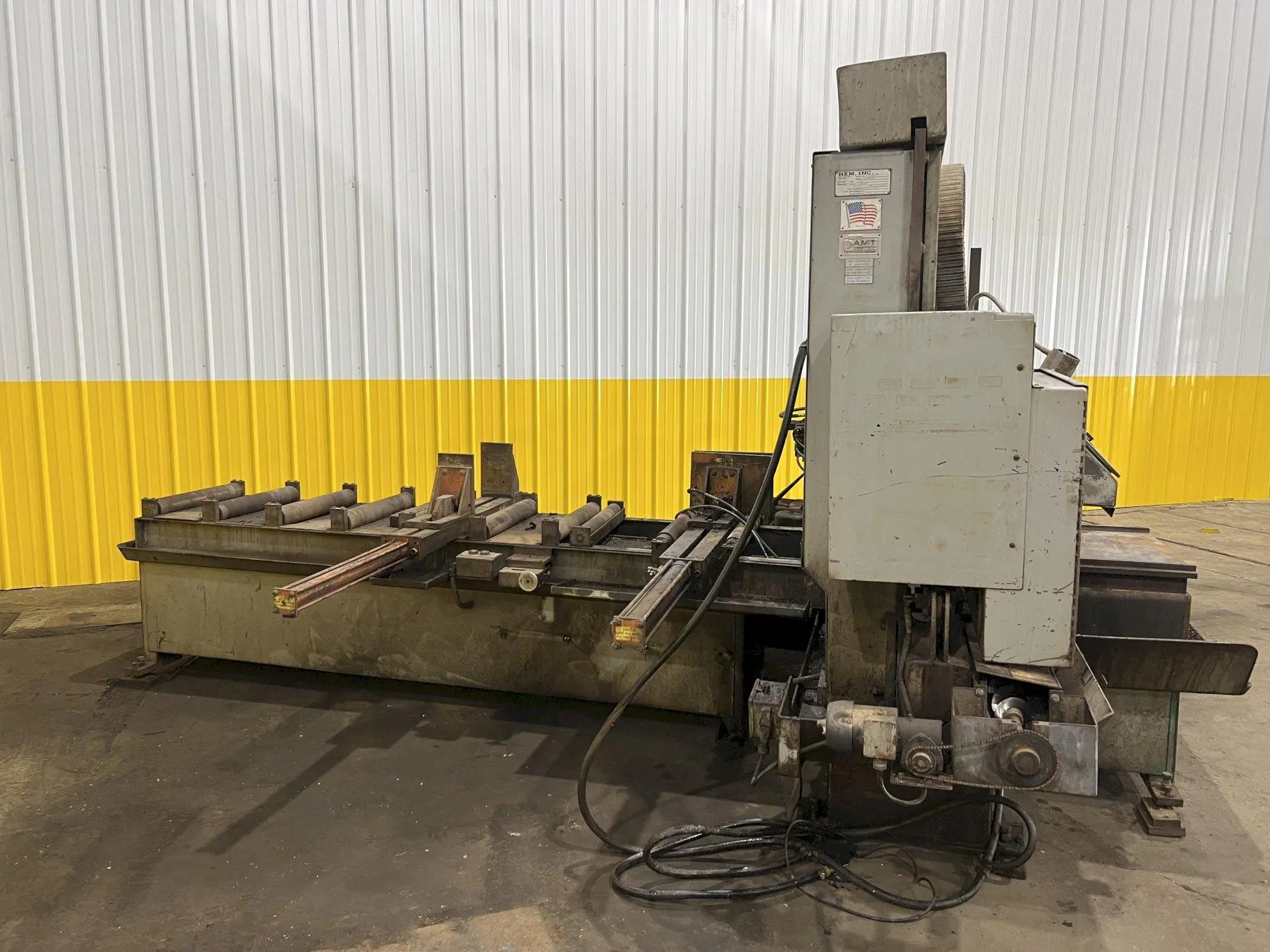 18" X 20" HEM MODEL #H130HA-DC AUTOMATIC HORIZONTAL BAND SAW: STOCK #18533