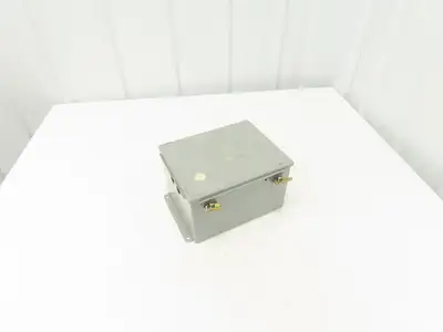Hoffman A-10086CH Electrical Enclosure JIC Switch Panel Box 10x8x6" Wall Mount