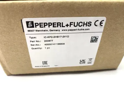 NEW PEPPERL+FUCHS RFID EVALUTATION UNIT IDENTCONTROL COMPACT CONTROL INTERFACE