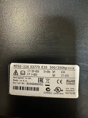 M702-114-03770-E10 300/350HP M70211403770E10 Eac (5.6.2)