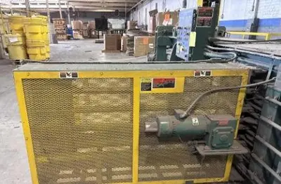 SELCO MODEL HLO-128A50T HORIZONTAL AUTOTIE BALER WITH CONVEYOR 50HP 8" CYLINDER