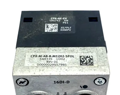 USED FESTO MANIFOLD BLOCK , 549335