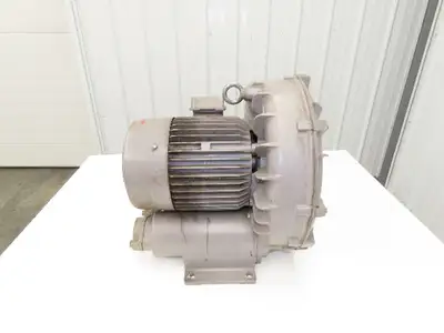 Teral VFC700A-7W Regenerative Blower Ring Compressor 5.0kW 460V 3Ph 254CFM 2"NPT
