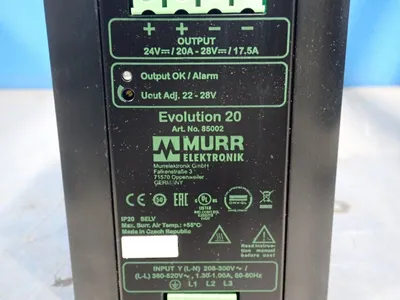 New | in-Stock MURR ELEKTRONIK 85002 DIN Rail Power Supplies Ohio US | HGR 24 #797233