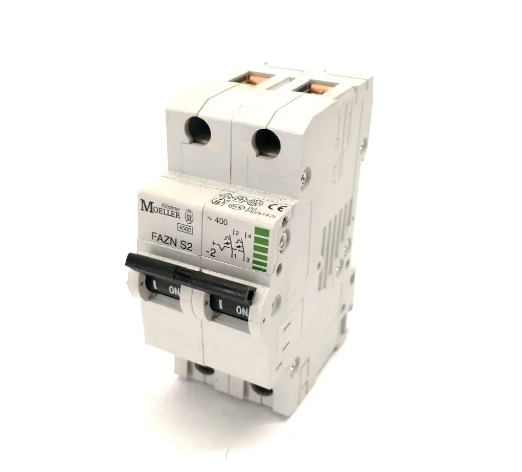 Used Klockner Moeller FAZNS2-2, FAZNS2/2, FAZNS2 -2 Circuit Breakers Michigan US | Maverick Industrial Sales #1486146