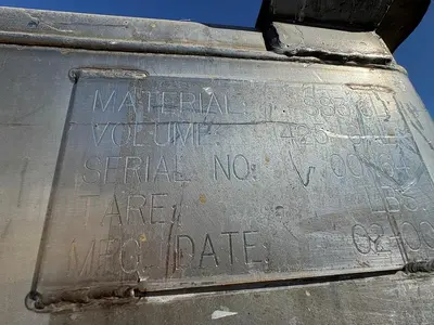 Tank, 425 Gallon, 316 Stainless Steel, LiquiTote, #5991122