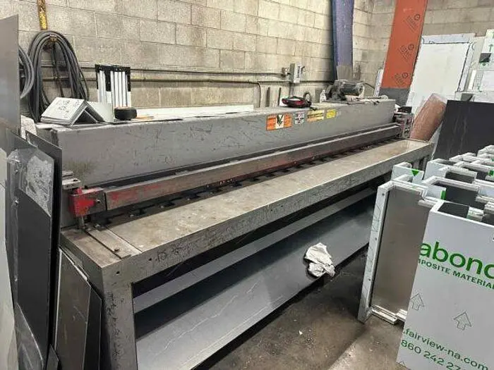 Used 2006 ROPER WHITNEY 10M14 Power Squaring Shears (Gauge) British Columbia CA | Modern Tool BC #1323180