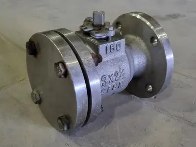 3" x 2-1/2" Class 150 Ball Valve
