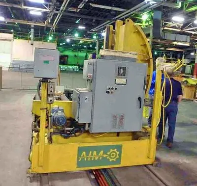 22000 lb. AIM Traveling Upender, 72" wide, 72" OD