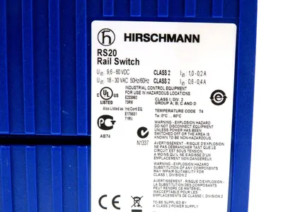 USED HIRSCHMANN RAIL SWITCH