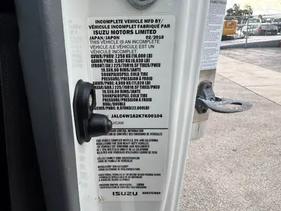 Used 2019 ISUZU NPR XD Reefer Trucks Florida US | Truck and Van Outlet #1509164