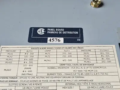 Used GENERAL ELECTRIC AQF3421MBX Switchgears British Columbia CA | Lenmark #1434292