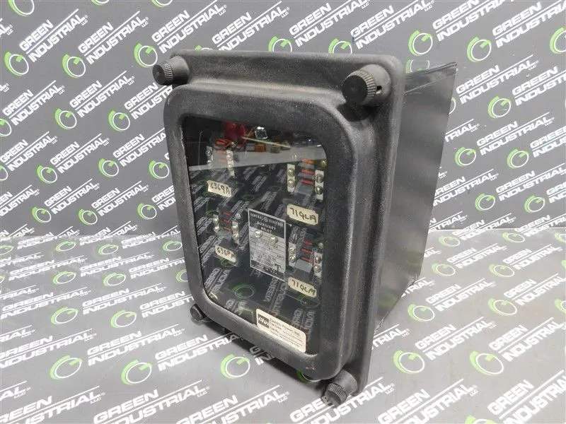 General Electric 12HAA12B1A Auxiliary Relay 125 VDC Type HAA Used