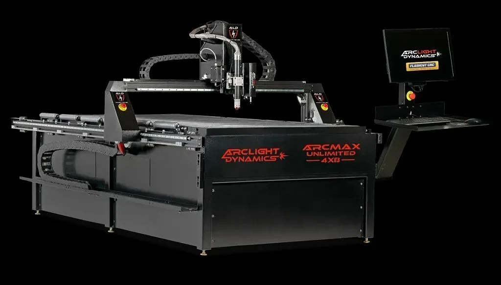NEW 2025 ARCLIGHT Arc Max Unlimited 4x8 CNC Plasma Table