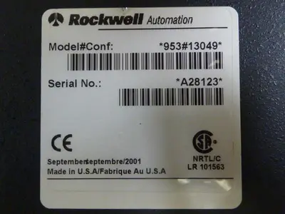 USED ALLEN BRADLEY DATAMYTE 953