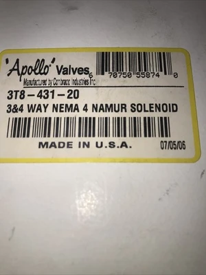 USED Automatic Valve 7019-908
