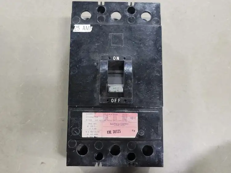 Used SQUARE D KHL36125 Switchgears British Columbia CA | Lenmark #242262