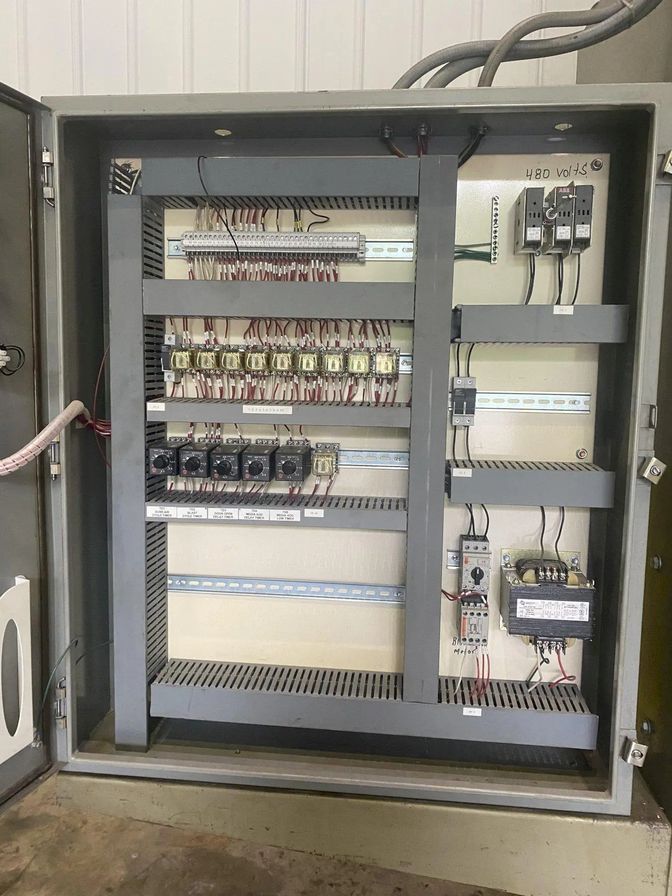 CLEMCO ELECTRICAL CONTROL PANEL: STOCK #19319