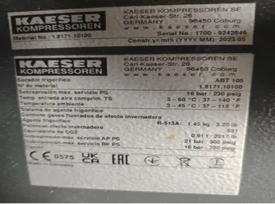 USED 2023 KAESER CSD75T
