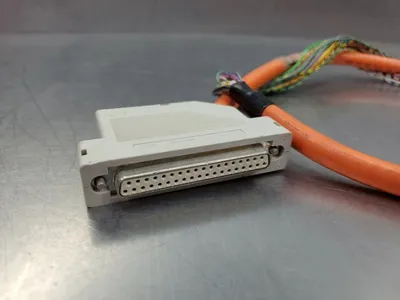 Indramat 04-0711 PLC Cable - w/Cannon ITT Connector. 5E-23