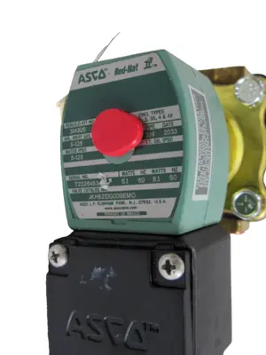 NEW ASCO JKH8210G009EMO SOLENOID VALVE 120/60, 110/50