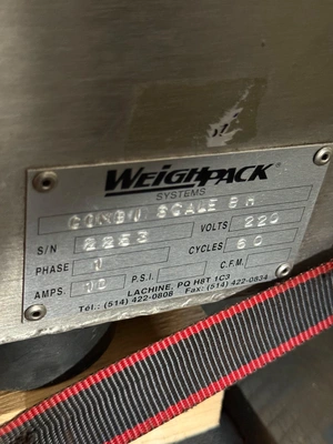 Used WEIGH PACK SYSTEMS Multi Scale - New for Sale Scales California US | Elite Machine #1275438