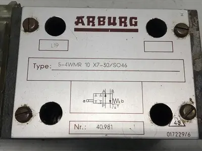 USED ARBURG 54WMR10X730/SO46