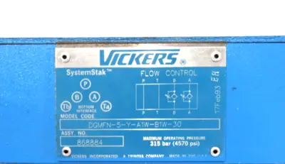 NEW VICKERS DGMFN-5-Y-A1W-B1W-30 CONTROL VALVE DGMFN5YA1WB1W30