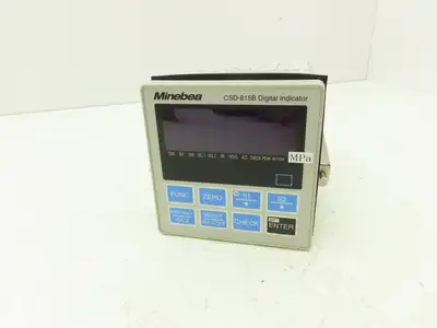 Minebea CSD-815B Digital Indicator For 96x96mm Strain Transducers CC-Link IP65
