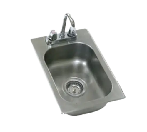 Eagle Group SR10-14-5-1 (1) Compartment Drop-in Sink - 10" x 14", Drain Included