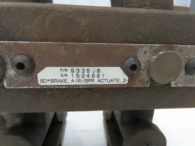Nexen 933500 BD Series Caliper Brake Spring Actuated Air released Foot Mount