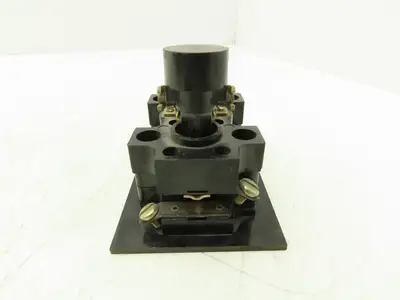 Maintained Push Button Start Stop Light Motor Interlock Switch Black VTG