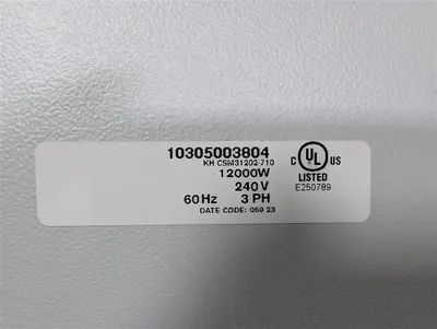 USED Kohler Hotstart 12000W 240V KH CSM31202-710 Coolant Heater 10305003804 Used