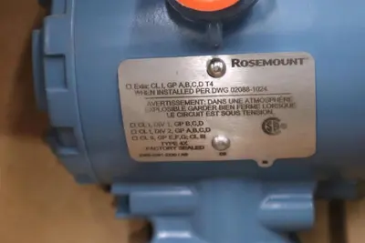 Rosemount 2090P/ 2090PG2S22G1C6 Pressure Transmitter - STOCK SGF138