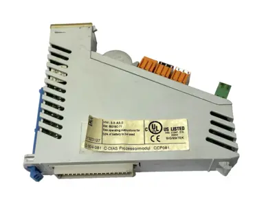 USED SIGMATEK C-DIAS PROCESSOR MODULE CCP081 MISSING COVER