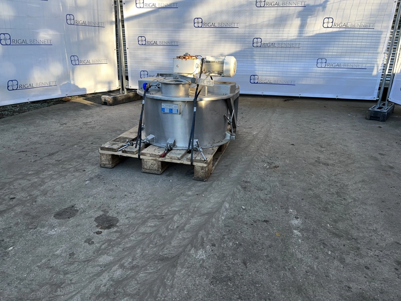 0.75kw 6 RPM DE GOUWE B.V Paddle Stirrer