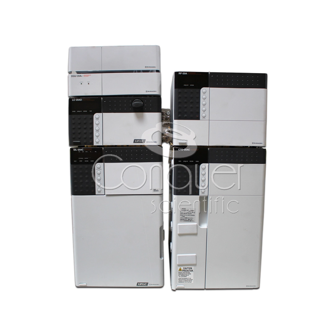 USED SHIMADZU PROMINENCE HPLC / RF-20A FLUORESCENCE DETECTOR