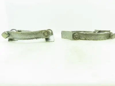Dixon V & C 525 Plated Iron Hose Clamp w/Saddles 5-1/4"Diameter LOT OF 2