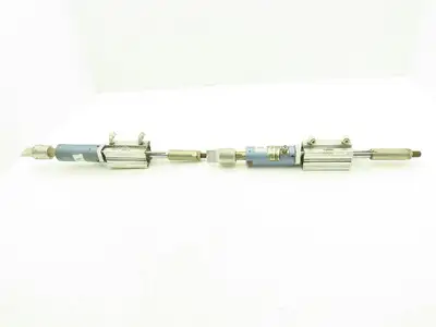 TA Systems TA-40CS Ultrasonic Plastic Welder Head Unit w/Cylinder Lot of 2