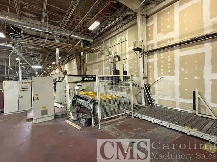 Used 2005 SCM CONCEPT NT/L DOUBLE-END TENONING LINE Woodworking Tenoners CA | CAROLINA MACHINERY SALES #482186