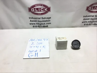 Ashcroft 1QA82772-036 2 1/2″ 30PSI Pressure Gauge (Lot of 1)
