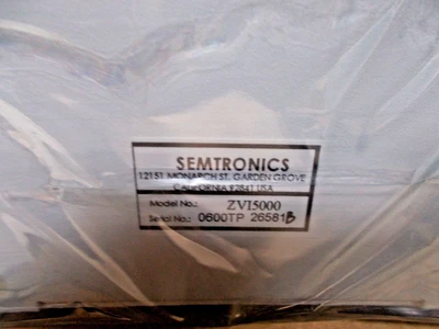 NEW Semtronics ZVI5000