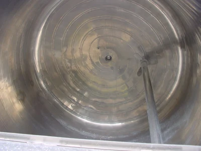 3,000L S/S Jktd J. Serra Mixing Tank 7.5 kW